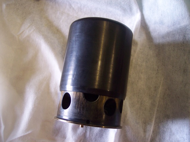 Weighted cup over barrel