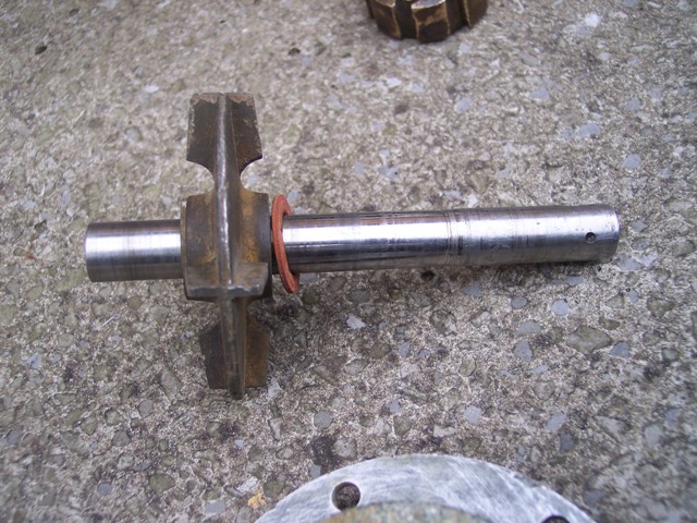 Impeller and shaft